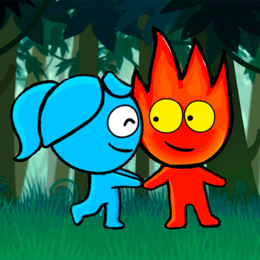 Red boy and Blue Girl Forest Adventure